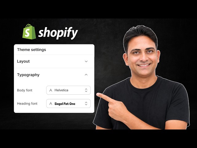 Shopify Theme Development Course # Lesson 5 | Create Config Files and Add Font Picker