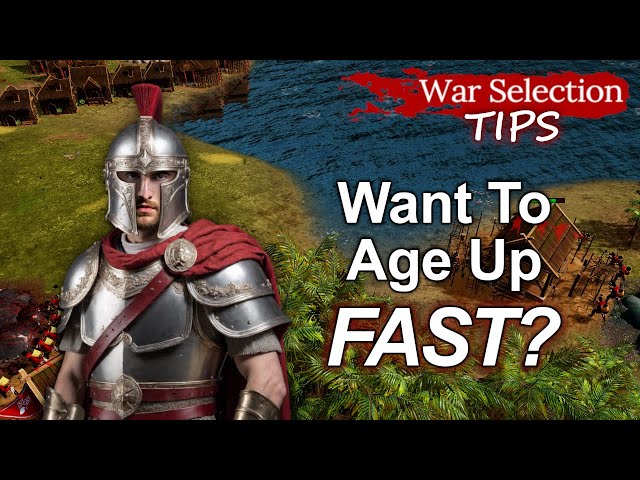 Guide to aging up fast - War Selection