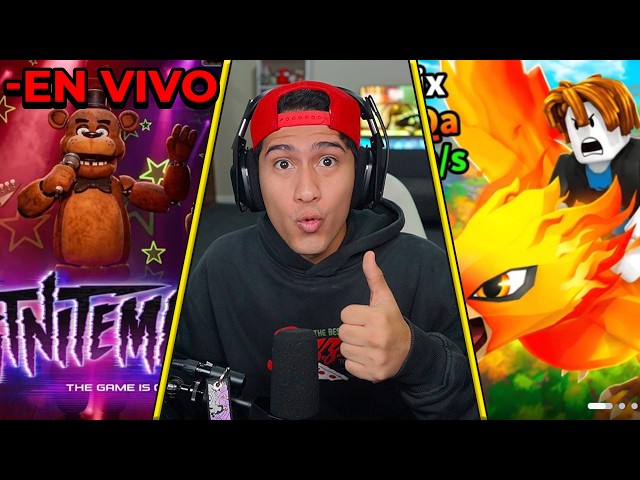 🔴FNAF EN FORTNITE🔴REACCIONES🔴ROBLOX🔴