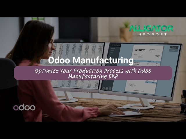 Odoo Manufacturing Software | Smart Production Planning & MRP