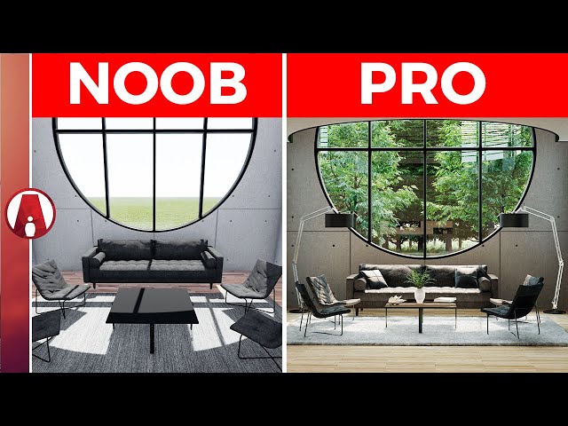 5 Levels of Interior Rendering in Lumion