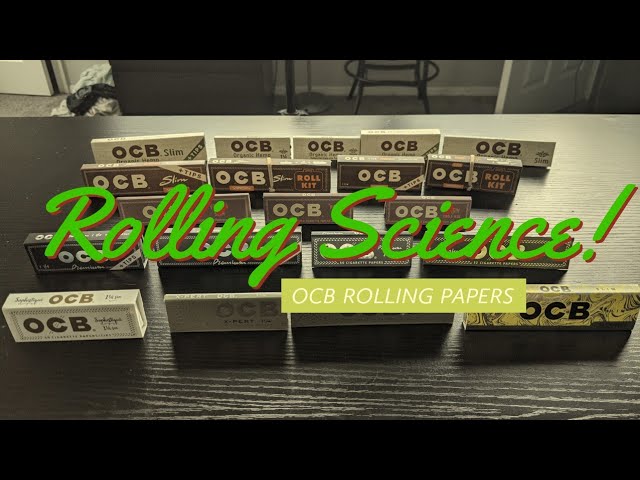 Rolling Paper Science! | OCB rolling paper comparison