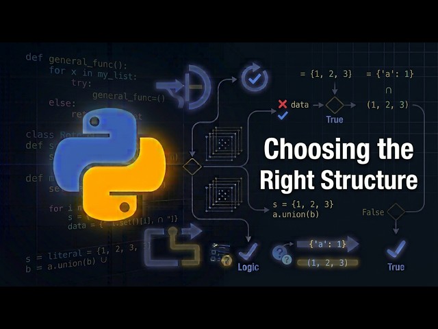 List vs Tuple vs Dict vs Set — Which One Should You Use? | Python Course Module 3, Topic 6