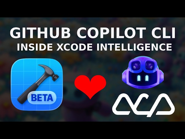 Add GitHub Copilot CLI Agent in Xcode 27 via Agent Client Protocol (ACP)
