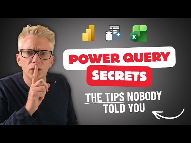 Power Query Secrets - Simple tweaks is all it takes.