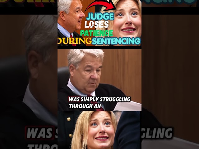 Judge Lost Patience During Sentencing #viral #courtroomdrama #justice