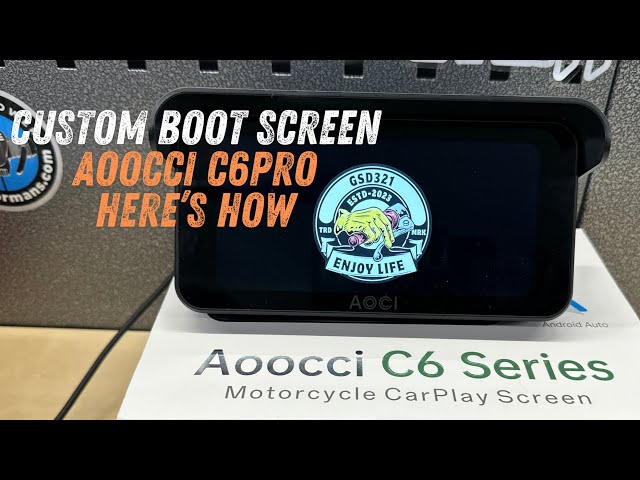Part 1| Full version| How to install a new boot up image on the Aoocci C6PRO.