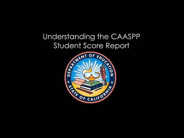 Understanding Your 2016-17 Student Score Report