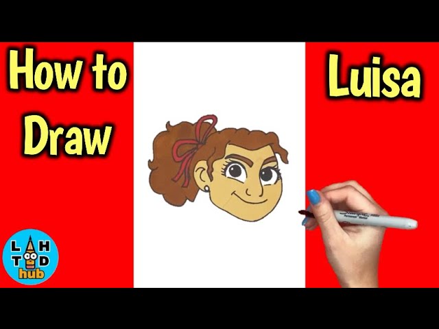 How to Draw Luisa | Encanto Art Lesson