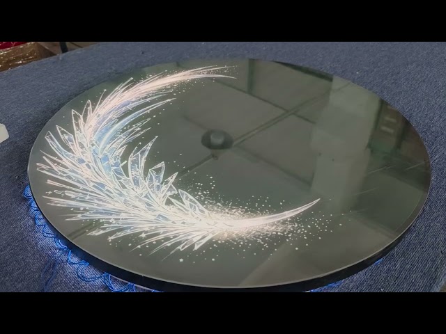 New Picture Mirror Sample — Ice Crystal Pattern ❄️
