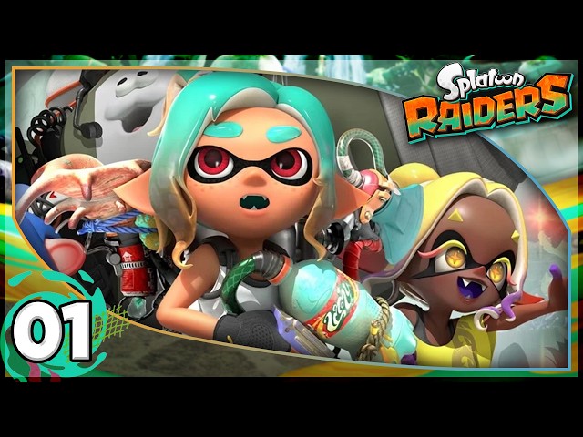 Crash Landing on Spirhalite Islands! | Splatoon Raiders - Part 1