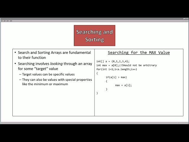 CSCE145 F2026 04 Arrays Part 02