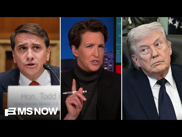 Maddow: Trump's political pressure is DESTROYING the DOJ in court