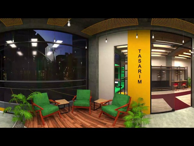 3d max içmekan sanal gerçeklik