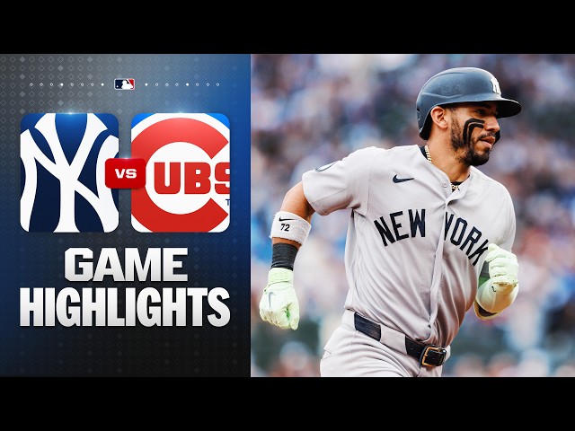 Yankees vs. Cubs Game Highlights (8/2/26) | MLB Highlights