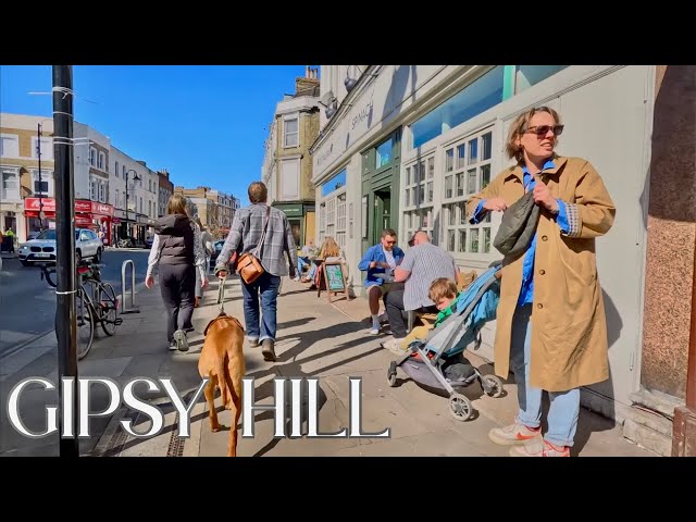 🌸 Spring Walk: Crystal Palace to Gipsy Hill – Hidden Parks & Village Vibes | 4K Walking Tour
