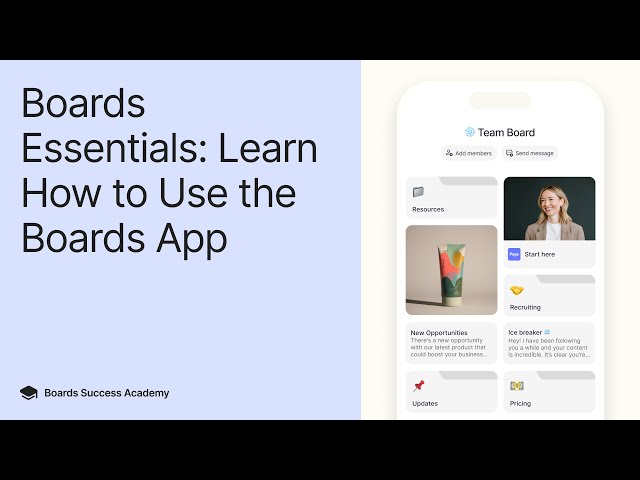 Simplify Direct Selling and Grow Your Team With Boards | Boards Essentials