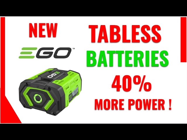 EGO TABLESS BATTERIES EGO 56v ARC Lithium Max Batteries Ego BA4480X