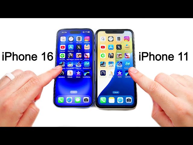 iPhone 16 vs iPhone 11 Speed Test!