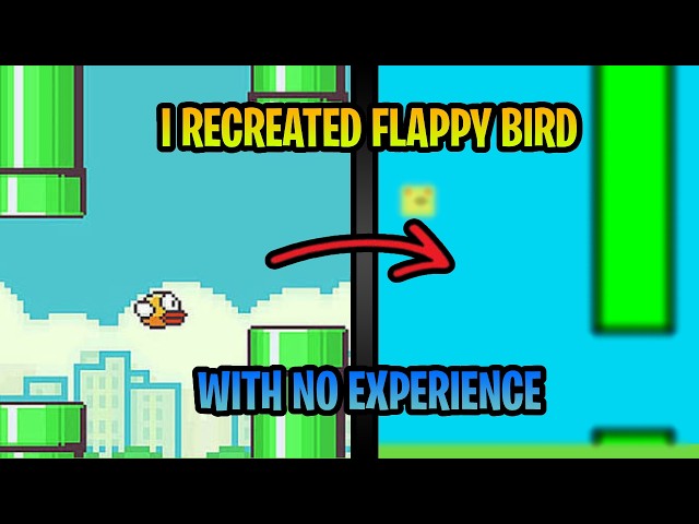 I Rebuilt Flappy Bird in C++ Without a Game Engine!