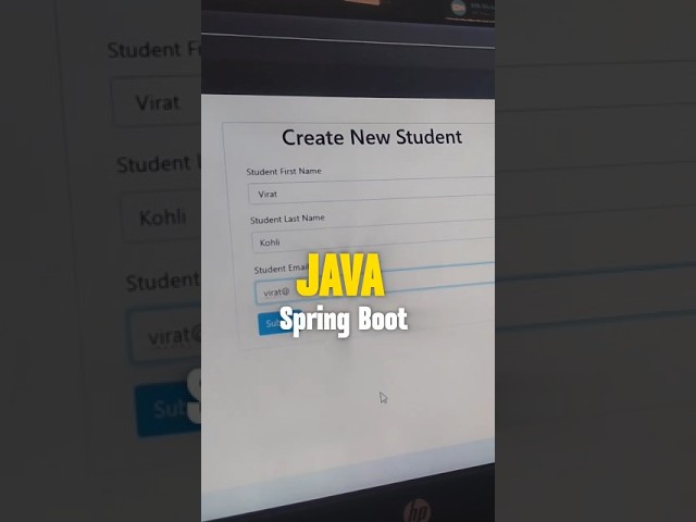 My First Spring Boot Project! 💻🔥
