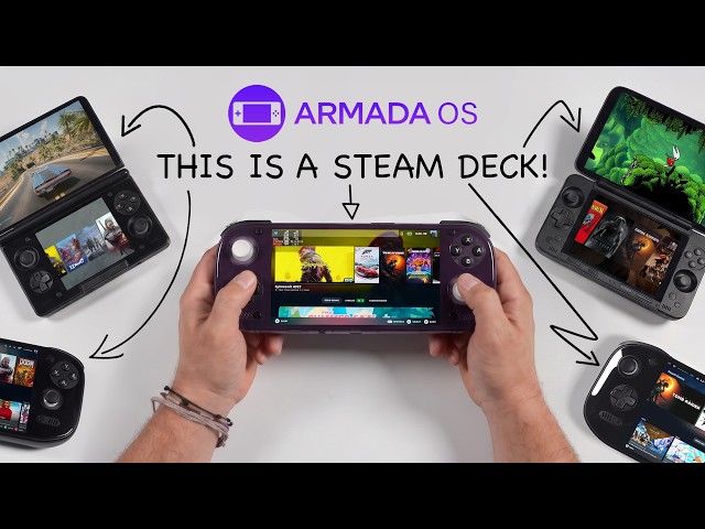 This New OS Turns Your Android Handheld Into A Steam Deck!