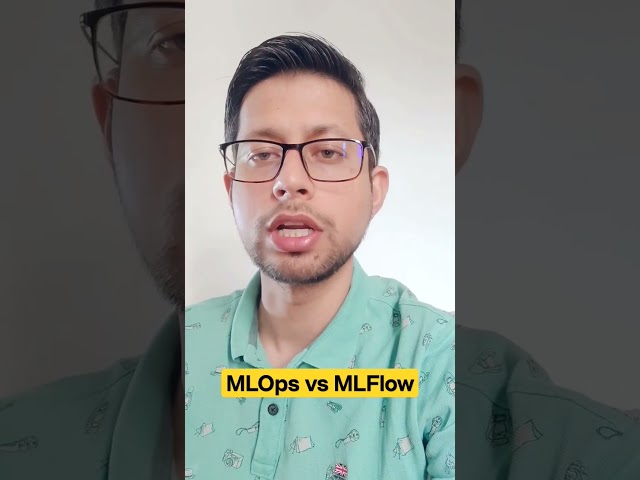 What is the difference between MLOps and MLFlow? #shortvideo #shorts  #mlops #mlflow