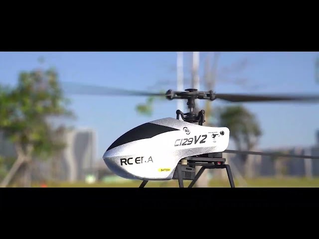 Firefox C129 V2 4ch Flybarless Micro RC Helicopter (RTF) w/6-Axis Gyro