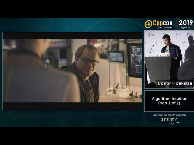 CppCon 2019: Conor Hoekstra “Algorithm Intuition (part 1 of 2)”