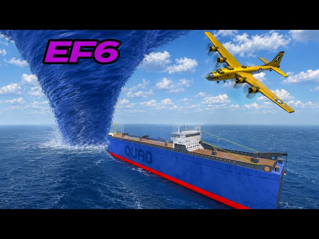 Which Ship Survives the EF6 Tornado? #2 | Teardown Physics