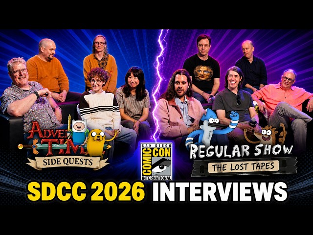 Adventure Time & Regular Show Cast Reveal Why These Beloved Cartoons Are Back | SDCC 2026