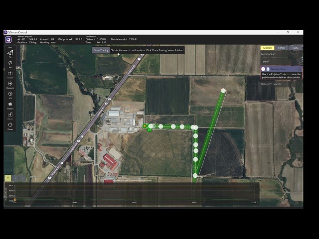 QGroundControl  - Ardupilot Corridor Scan