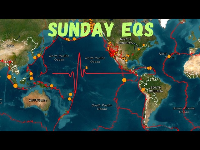 Java Trench Earthquake activity. Mount ST. Helens EQs. Sunday update.