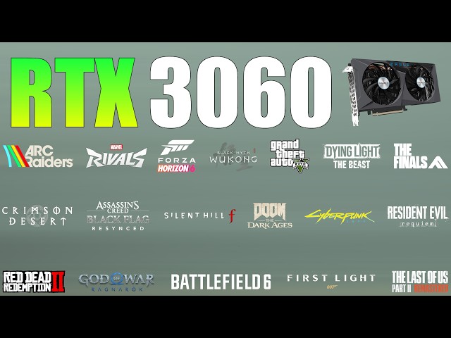 RTX 3060 – Does 12GB VRAM Actually Matter? (35 Games Tested)