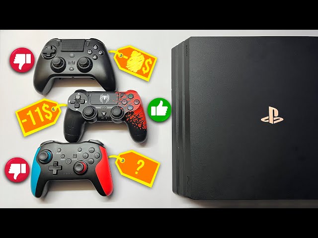 COMPRÉ 3 CONTROLES de PS4 en ALIEXPRESS | ¿Cuál es Mejor? | Mr Gamer