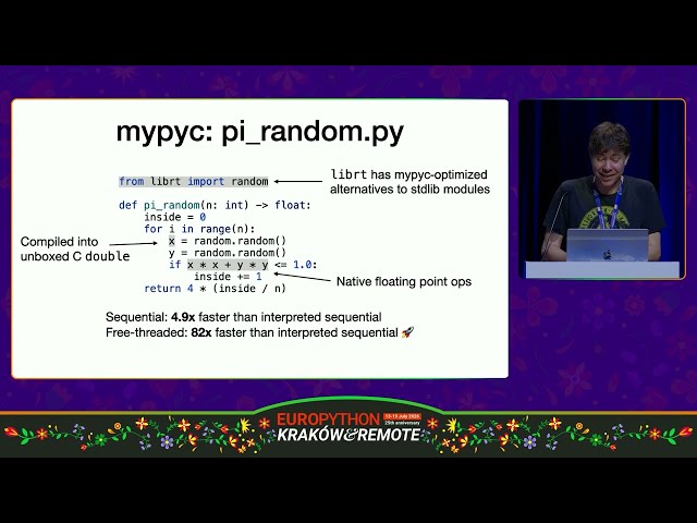 Speeding Up Python with Free Threading and Mypyc - Jukka Lehtosalo
