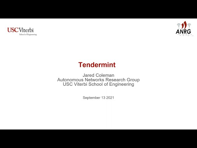 Tendermint Tutorial Demo - Part 1
