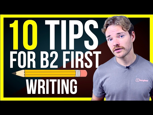 10 Ways to PASS  your B2 First (FCE) Writing Exam!