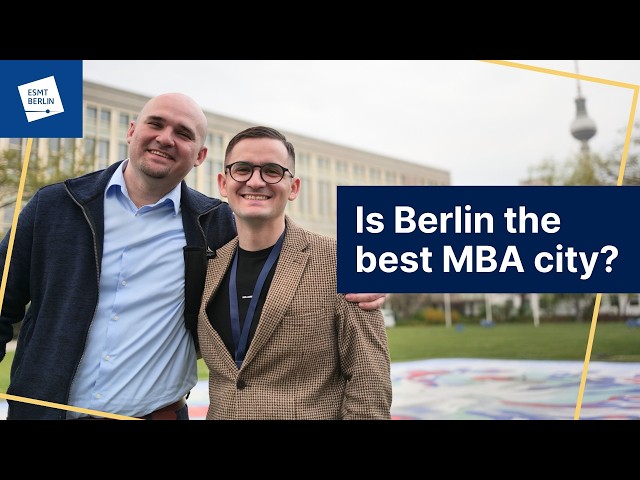 From MBA, to Google, to startup founder: Why ESMT Berlin changed my career