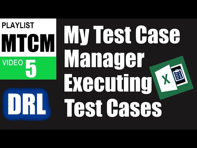 Sample Test Cases for Manual Testing in Excel - How To Track Execution Results