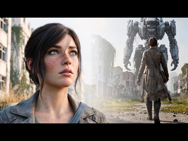 Rusted Titan | Post-Apocalyptic Sci-Fi AI Film in 4K | A Scavenger's Journey to Survive