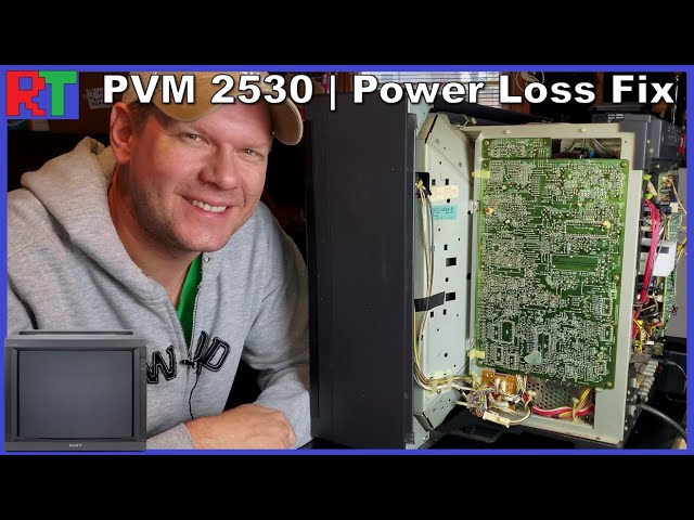 The Sony PVM 2530 Trinitron | Inside the Beast! | Troubleshooting & Repair