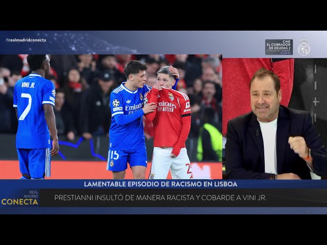 Real Madrid TV destroys and exposes Prestianni for racist insult to Vinicius Jr. - All about the ...