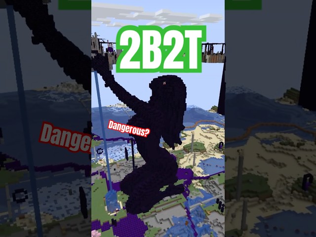 Exploring The Most Dangerous Minecraft Server! #2b2t