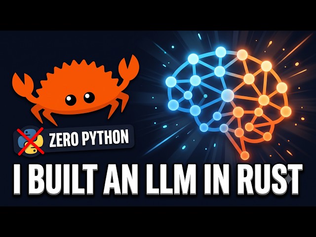 I Built a Full LLM From Scratch in Rust — No Python, No PyTorch