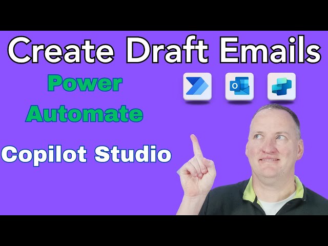 Email Save as Draft for Copilot Studio and Power Automate