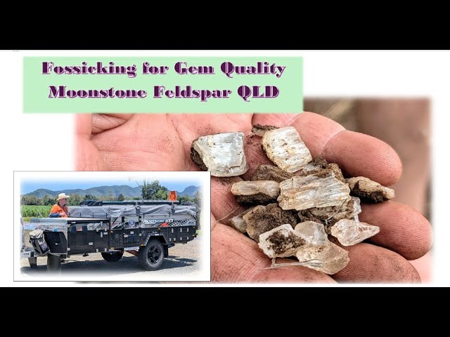 Robson XTT MDC #camper pack-up #fossicking for Moonstone Gems   #gemhunting