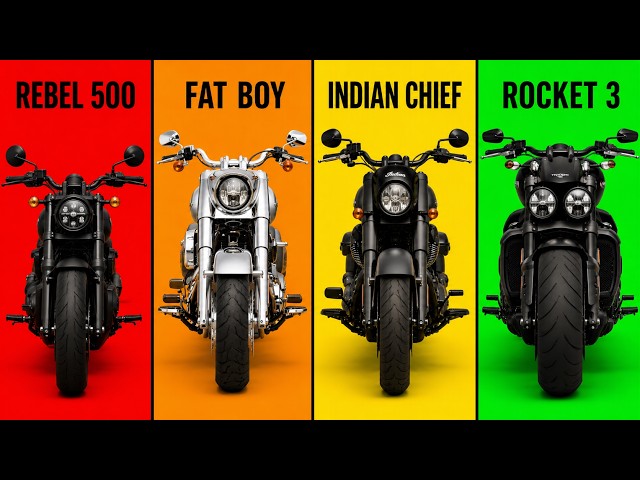 The 7 Levels of Cruiser Motorcycles Explained
