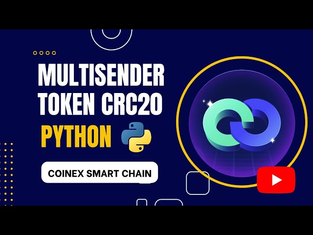 Python Multisender - Cara Mengirim Token CRC20 Coinex Secara Massal