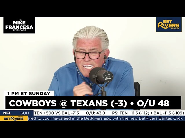 Francesa Five for NFL Week 4 - NCAA Football & NFL Betting Picks